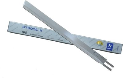 STRONG-H 10"+8" inch 'AAA' Straight Knife Cloth Cutting Machine Blade [12 piece in one box ]_img_0